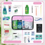 Asom Toiletry Travel Kit, Quality Hygiene Essentials Traveling Toiletries Prefilled Accessories Convenience Set, Tsa Approved Women Carry On Size Clear Toiletry Bag Accessory Kits. - Image 6